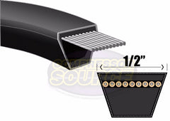 HEATINGVARIOUSMFG-GENERIC HEATINGVARIOUSMFG-GENERIC 4L550 V Belt