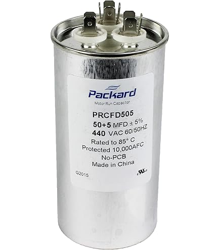 HEATINGVARIOUSMFG-GENERIC HEATINGVARIOUSMFG-GENERIC 50/5MFD-440V Dual Run Capacitor