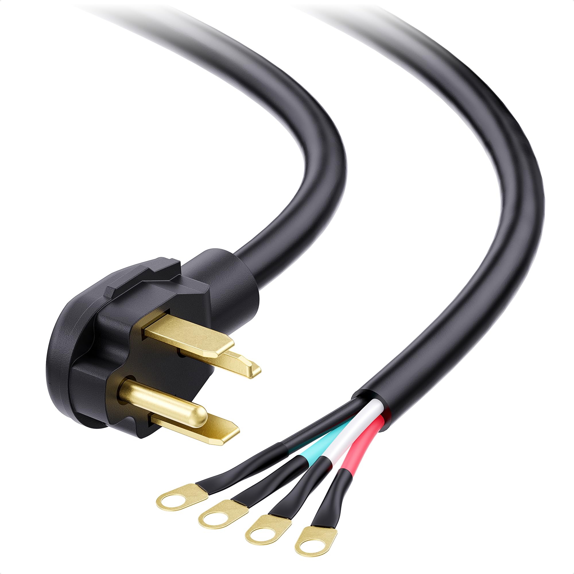 HEATINGVARIOUSMFG-GENERIC HEATINGVARIOUSMFG-GENERIC DC4-30-5 5' 4 Wire 30 Amp Dryer Cord