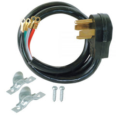 HEATINGVARIOUSMFG-GENERIC HEATINGVARIOUSMFG-GENERIC DC4-30-5 5' 4 Wire 30 Amp Dryer Cord