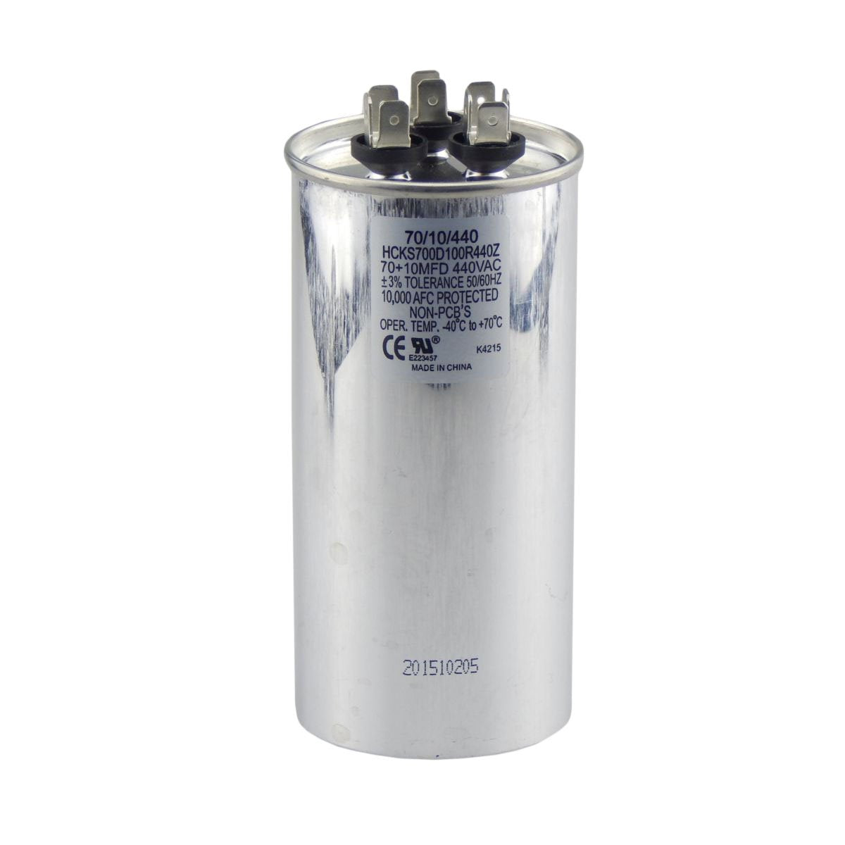 HEATINGVARIOUSMFG-GENERIC HEATINGVARIOUSMFG-GENERIC 70/10MFD-440V Capacitor