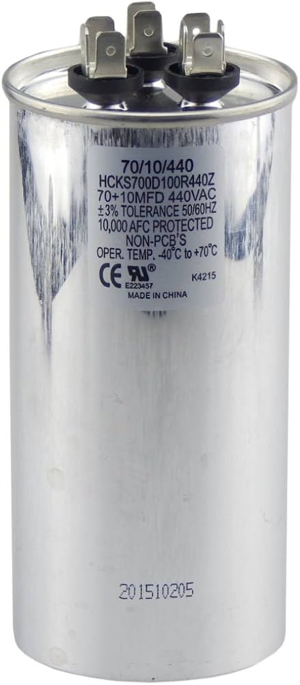 HEATINGVARIOUSMFG-GENERIC HEATINGVARIOUSMFG-GENERIC 70/10MFD-440V Capacitor