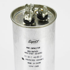 HEATINGVARIOUSMFG-GENERIC HEATINGVARIOUSMFG-GENERIC 80/10MFD-440V Dual Run Capacitor