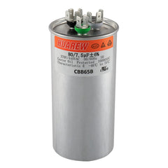 HEATINGVARIOUSMFG-GENERIC HEATINGVARIOUSMFG-GENERIC 80/7.5MFD-440V Round Dual Run Capacitor