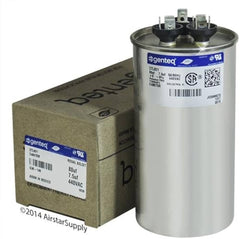 HEATINGVARIOUSMFG-GENERIC HEATINGVARIOUSMFG-GENERIC 80/7.5MFD-440V Round Dual Run Capacitor