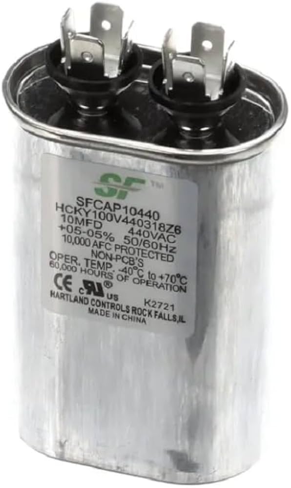 HEATINGVARIOUSMFG-GENERIC HEATINGVARIOUSMFG-GENERIC 55/10MFD-440V Dual Run Capacitor