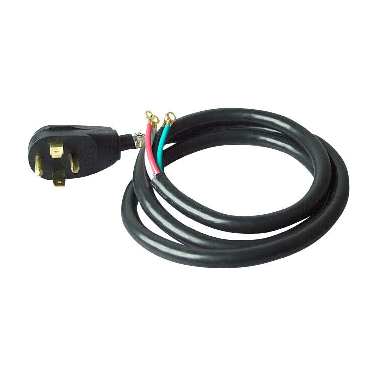 HEATINGVARIOUSMFG-GENERIC HEATINGVARIOUSMFG-GENERIC DC4-30-6 Dryer Power Cord 6 Foot 30 AMP 4 Wire