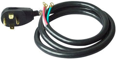 HEATINGVARIOUSMFG-GENERIC HEATINGVARIOUSMFG-GENERIC DC4-30-6 Dryer Power Cord 6 Foot 30 AMP 4 Wire