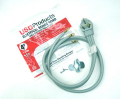 HEATINGVARIOUSMFG-GENERIC HEATINGVARIOUSMFG-GENERIC RC3-50-4 Range Oven Electric Power Cord 3 Prong Wire 50 Amp 4 Foot