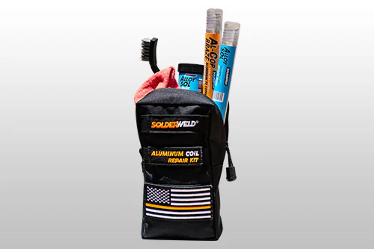HEATINGVARIOUSMFG-GENERIC HEATINGVARIOUSMFG-GENERIC SW-ACRTB SolderWeld Aluminum Coil Repair Tech Bag