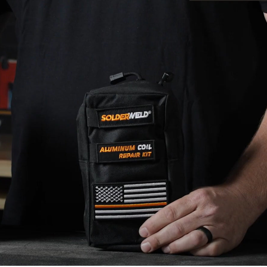 HEATINGVARIOUSMFG-GENERIC HEATINGVARIOUSMFG-GENERIC SW-ACRTB SolderWeld Aluminum Coil Repair Tech Bag