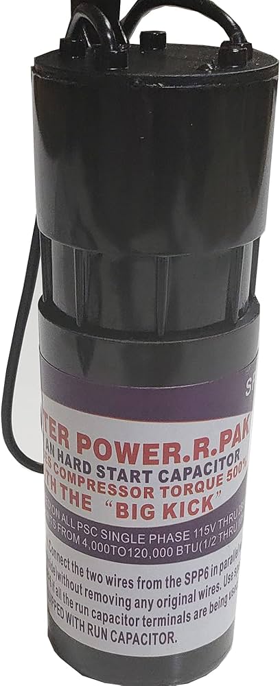HEATINGVARIOUSMFG-GENERIC HEATINGVARIOUSMFG-GENERIC SPP6 Super Boost Start Capacitor
