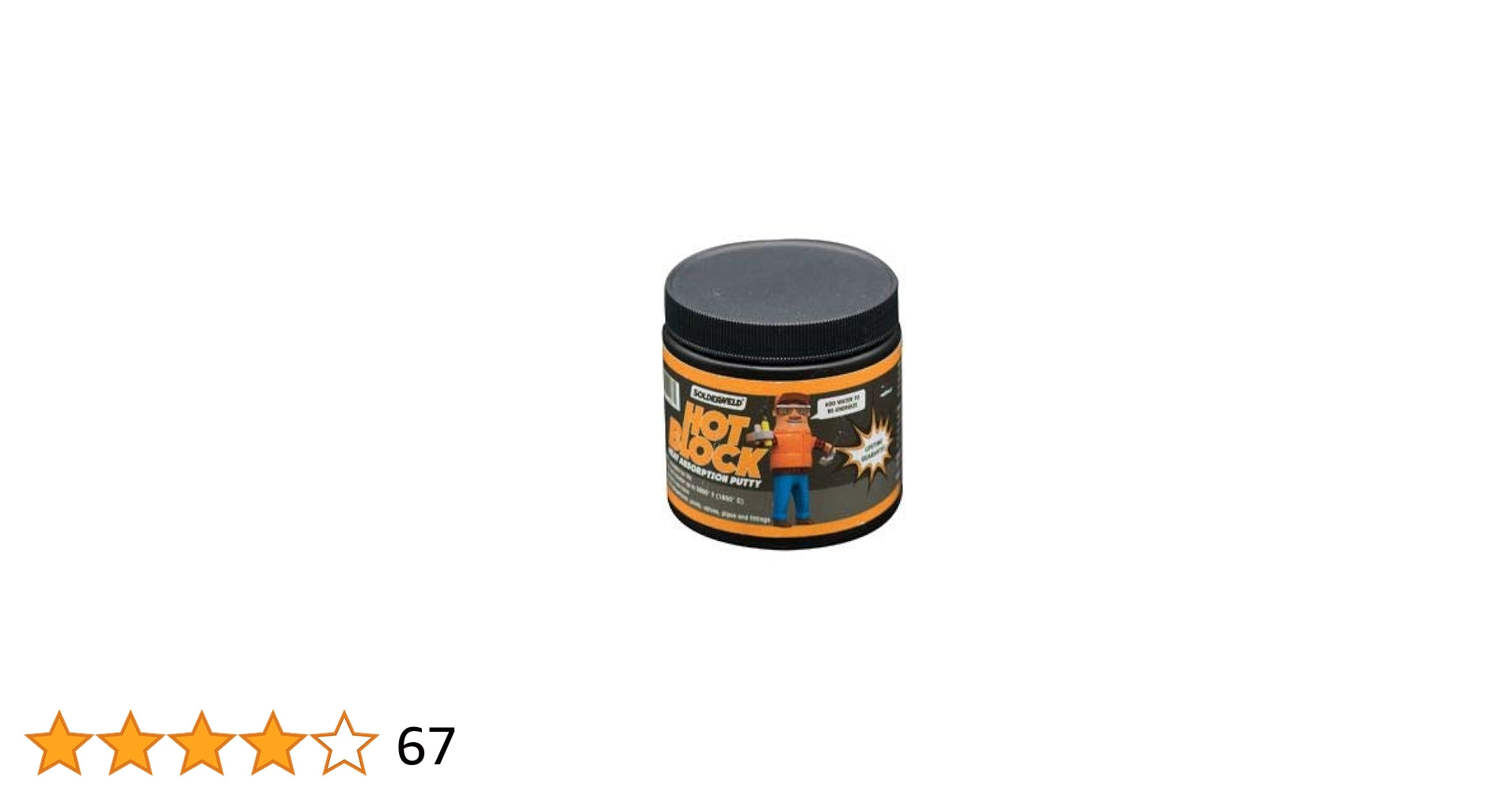 HEATINGVARIOUSMFG-GENERIC Heatingvariousmfg-generic SW-HB1 Hot Block Heat Absorption Putty