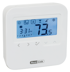 HEATLINK HEATLINK 46645 Heatlink Wired Digital Timer Thermostat Power 24 VAC Replacement MPN