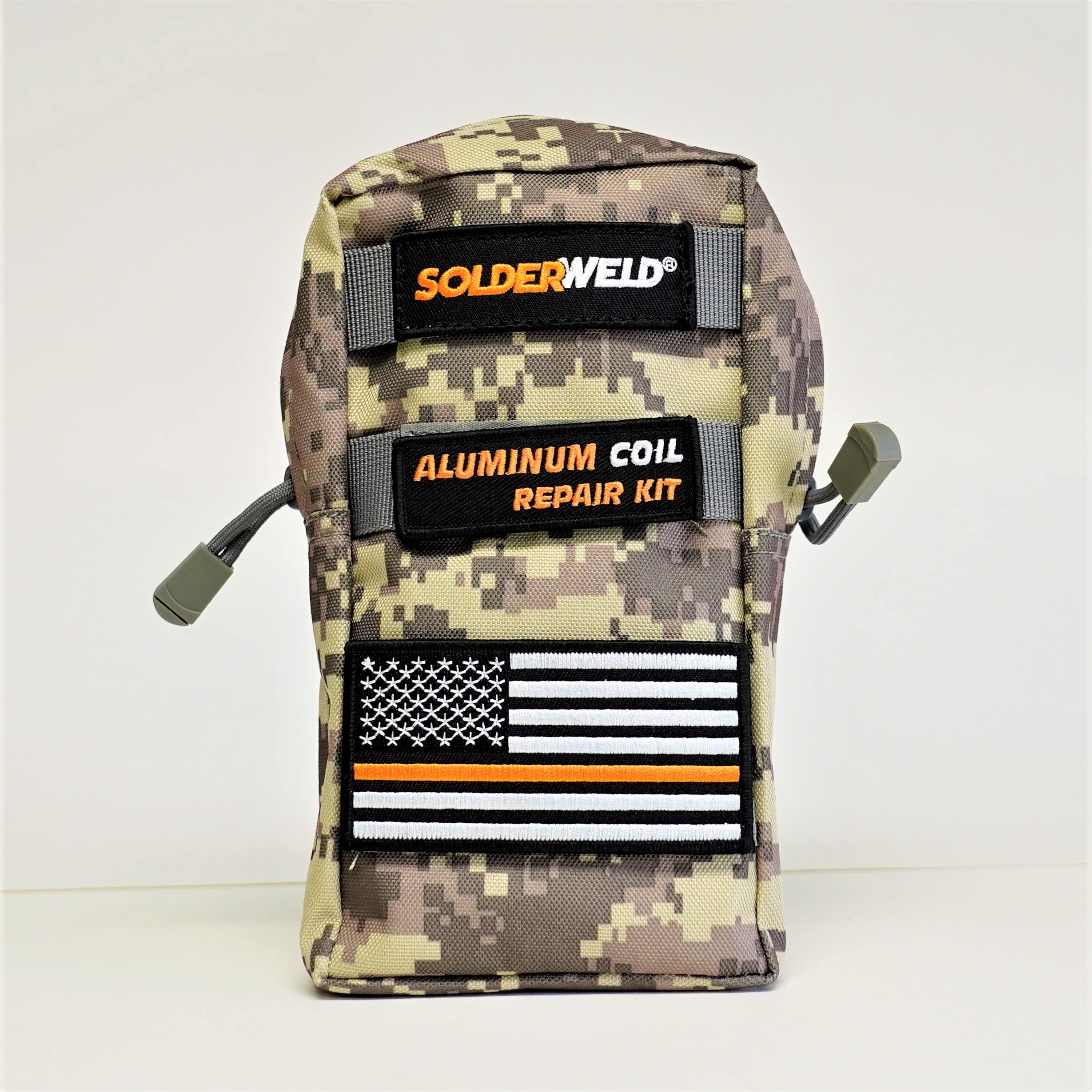 HEATINGVARIOUSMFG-GENERIC HEATINGVARIOUSMFG-GENERIC SW-ACRTC Aluminum Coil Repair Tech Bag - Camouflage