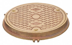 JAY R SMITH JAY R SMITH 4720(-06) Wall Access Secured Cover with Round Frame