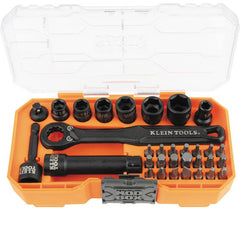 KLEIN TOOLS Klein Tools 65300-VAC KNECT 1/4-Inch Drive Impact-Rated Pass Through Socket Set