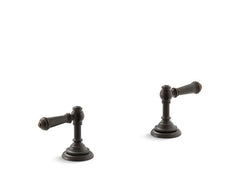 KOHLER KOHLER 98068-4-2BZ Artifacts Bathroom Sink Lever Handles in Oil Rubbed Bronze