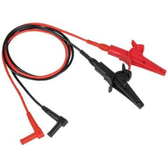 KLEIN TOOLS Klein Tools 69381 Heavy-Duty Alligator Clip Test Leads 3-Foot