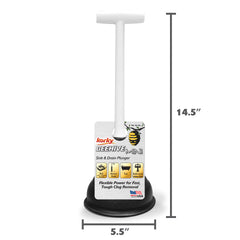 LAVELLE LAVELLE 94-4A Beehive Mini Sink and Drain Plunger