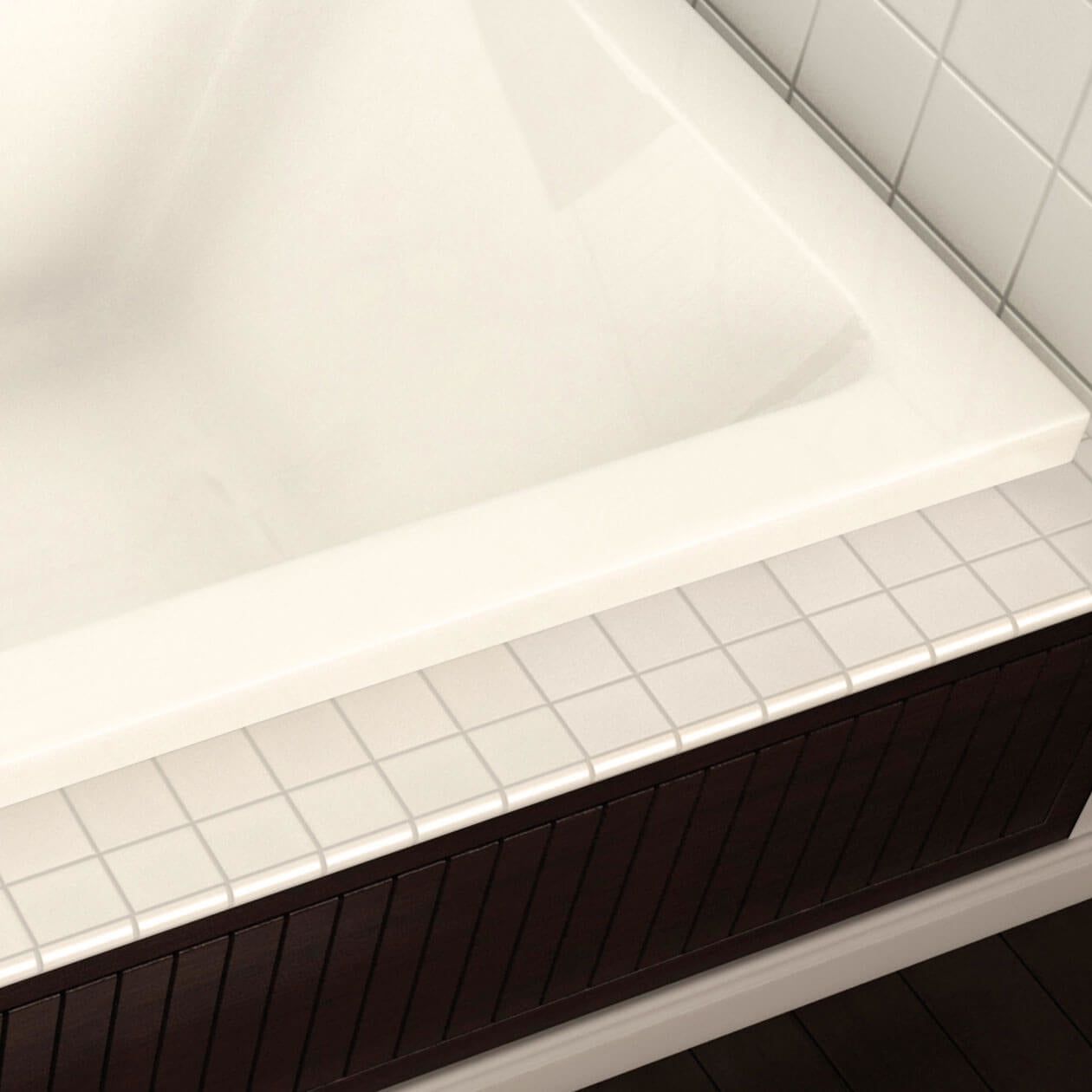MAAX MAAX 101457-000-001-100 Acrylic Drop-in End Drain Bathtub