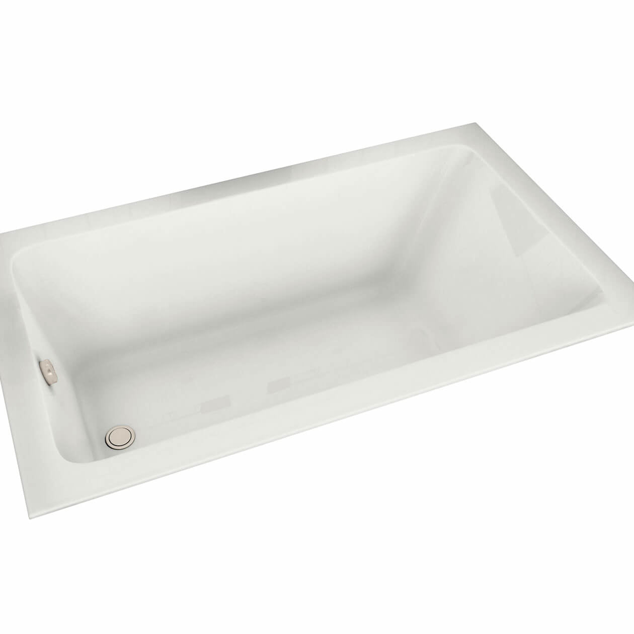 MAAX MAAX 101457-000-001-100 Acrylic Drop-in End Drain Bathtub