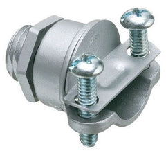 ARLINGTON Arlington 4200 All Purpose Cable Connector with Locknut, 3/8 in Trade, 1/4 in Knockout, 0.225 to 0.612 in Cable Openings
