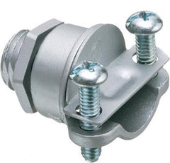 ARLINGTON Arlington 4200 All Purpose Cable Connector with Locknut, 3/8 in Trade, 1/4 in Knockout, 0.225 to 0.612 in Cable Openings