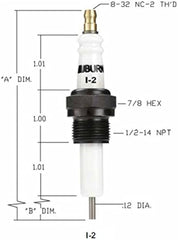 AUBURN IGNITION PRODUCTS Auburn Ignition Products E5-I-182 Igniter
