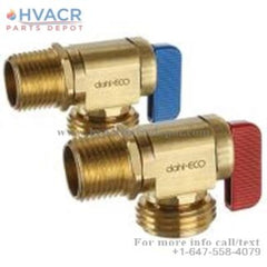 BROTHERS BROTHERS 621-01-04-PK2 Brass Washing Machine Valve Kit 1/2 in. NPT x MIP