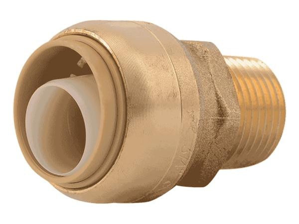 CASH-ACME Cash Acme U138LF Reducing Adapter 3/4 x 1/2 MNPT Bullnose Lead Free