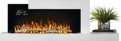 CONTINENTAL CONTINENTAL NEFP32-5019W Napoleon Stylus Cara Elite Connected Wall Hanging Electric Fireplace