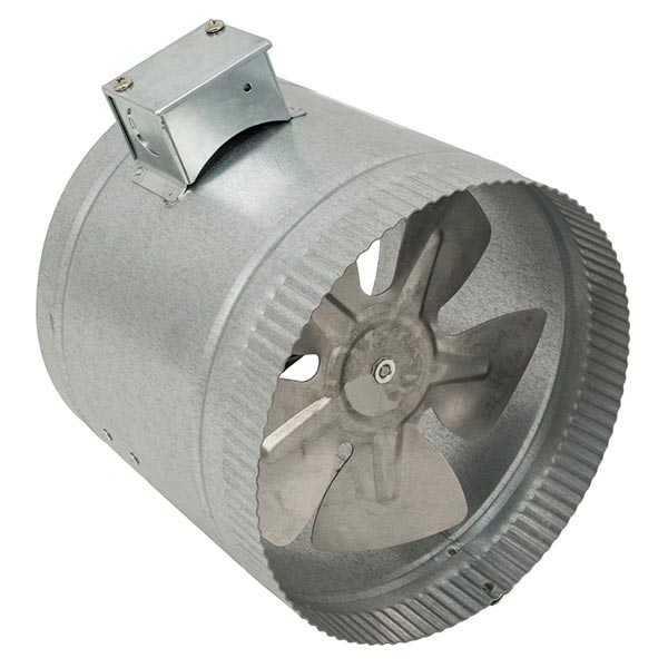 DIVERSITECH DiversiTech DF9010 Packard Duct Air Booster Fan 10-in Round 120 VAC 315 cfm