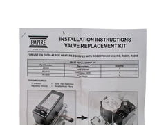 EMPIRE COMFORT SYSTEMS Empire Comfort Systems 45352 NG/LP Convertible Valve Kit