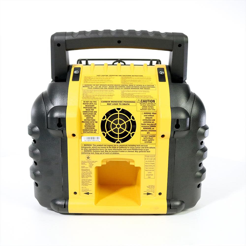 ENERCO Enerco F332000 Dewalt DXH12B 12000 BTU Cordless Portable Propane Radiant Heater