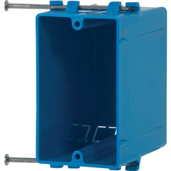 ABB ABB B122AUPC Carlon 1-Gang PVC Molded Wall Switch Box