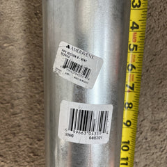 AMERIVENT AMERIVENT 3000 AMERIVENT Gas Vent Pipe 3000 3inch Duct 3 ft Lg Pipe Section Dia L