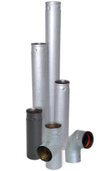 AMERIVENT AMERIVENT 3000 AMERIVENT Gas Vent Pipe 3000 3inch Duct 3 ft Lg Pipe Section Dia L