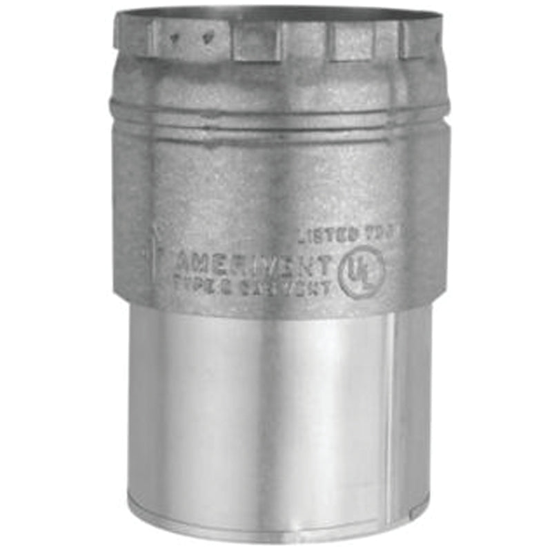 AMERIVENT AMERIVENT 3000 AMERIVENT Gas Vent Pipe 3000 3inch Duct 3 ft Lg Pipe Section Dia L
