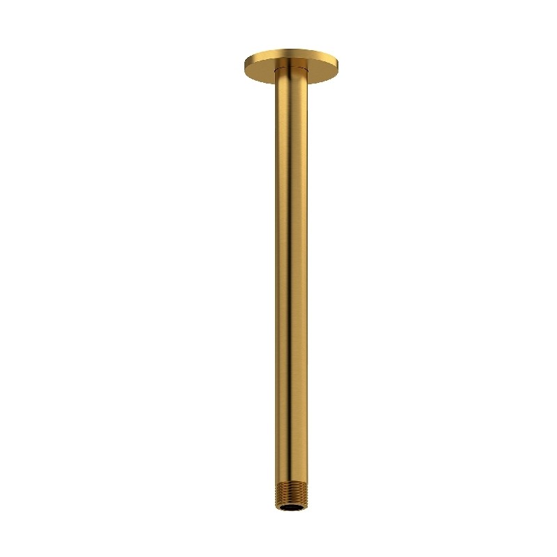 ROHL ROHL 507BK Ceiling Mount Shower Arm With Round Escutcheon - Black