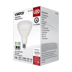 SATCO-NUVO SATCO S11779 Dimmable Lamp 13 W 75 W Incandescent Equivalent