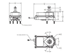 AQUASTAR POOL PRODUCTS AquaStar AVA24 FlowStar Valve Actuator | 24V 50/60 Hz | AVA24
