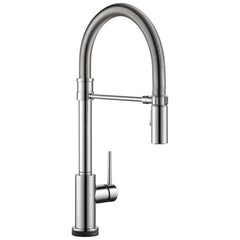 DELTA Delta 9659T-DST Single-Handle Pull-Down Spring Spout Kitchen Faucet with Touch2O Technology