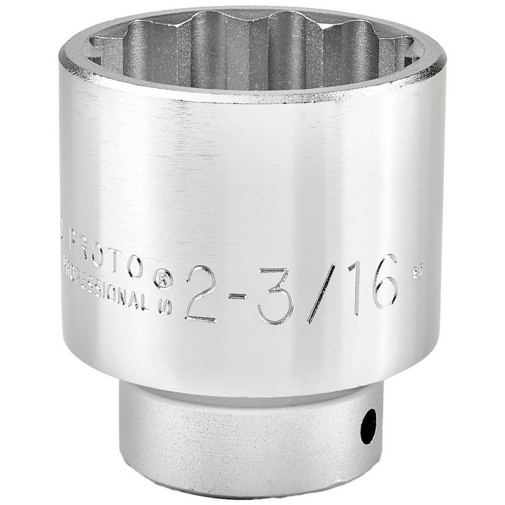 PROTO Proto J5570 Hand Socket 2-3/16 Inch 12-point 3/4 Drive