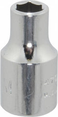 PROTO Proto J4705M 5mm 6-point 1/4 Drive Hand Socket Chrome
