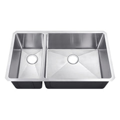 DAKOTA Dakota Plumbing Products GSM-3070 Kitchen Sink 30/70 Bowl