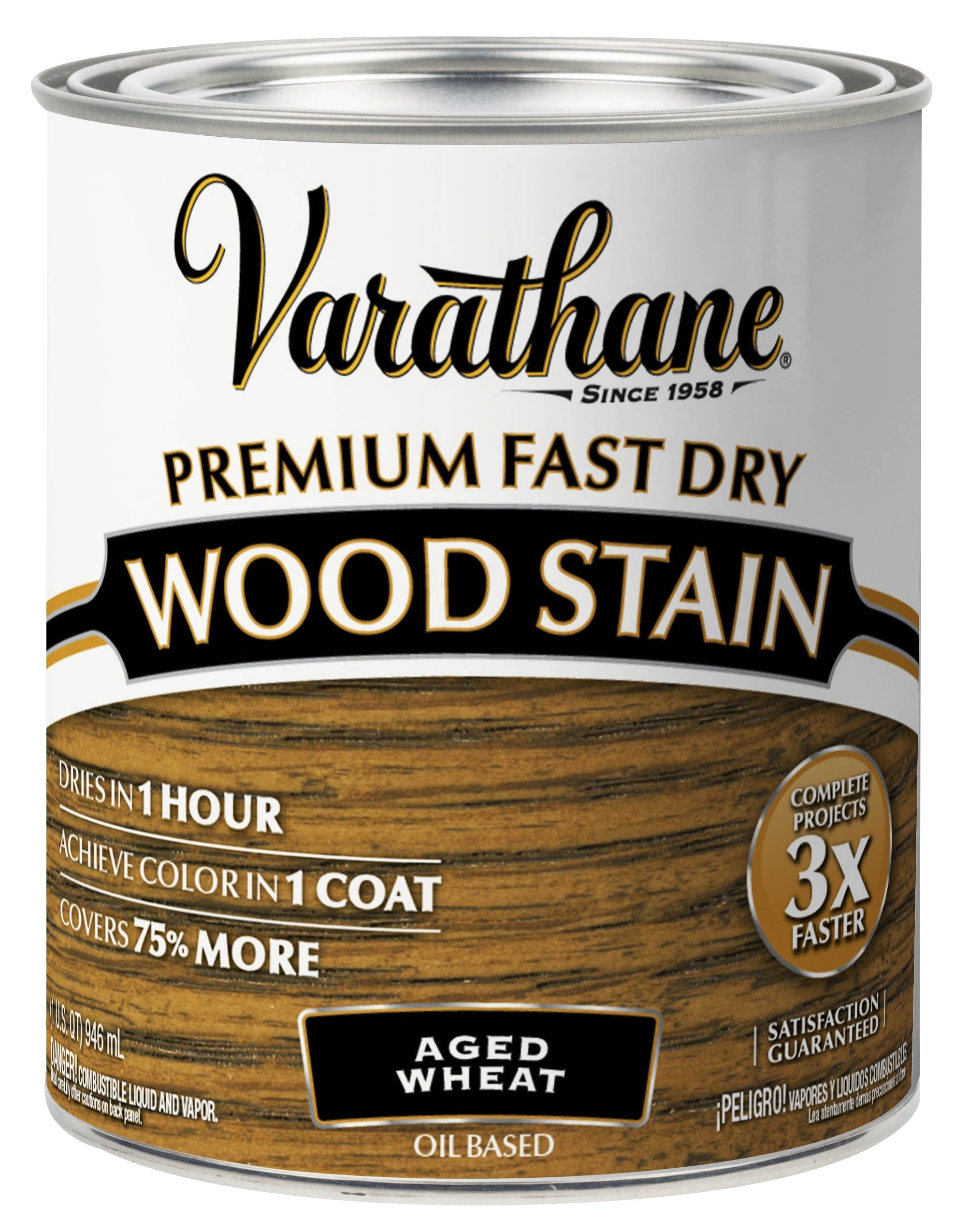 RUST-OLEUM Rust-Oleum 333660 Premium Fast Dry Wood Stain Quart (946 ml)