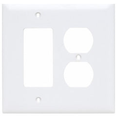 LEGRAND Legrand TPJ826-W Trademaster Junior Jumbo 2-Gang Wall Plate (TPJ826W)