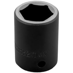 PROTO Proto J7420M Impact Socket 1/2 in Drive 20mm 6-point