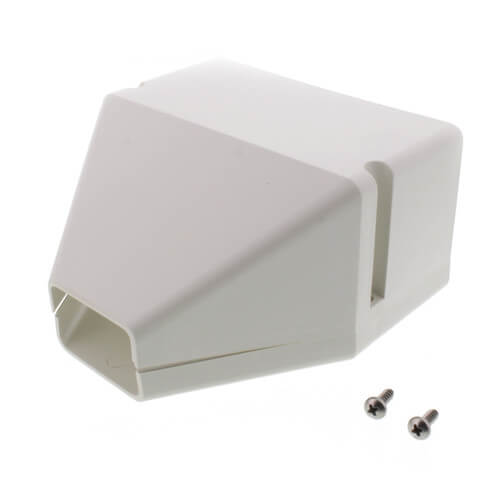 DIVERSITECH Diversitech 230-DE6 SpeediChannel 6 Inch Natural Color Duct End For Air Conditioning Line Set Cover